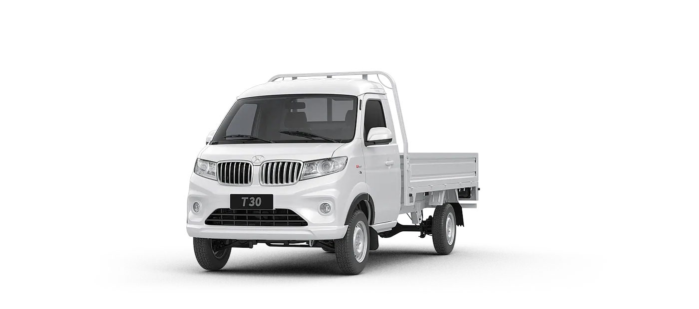 Shineray T30 chasis cabina, tres cuartos frontal