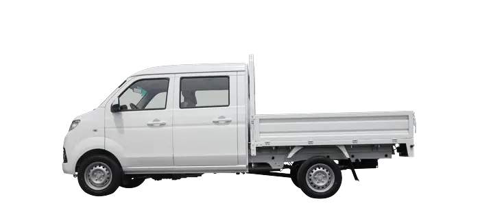 Shineray T32 doble cabina, tres cuartos frontal