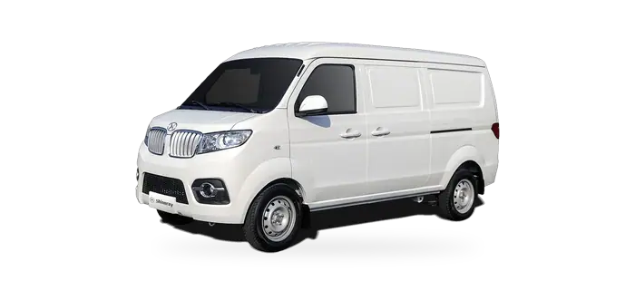 Shineray X30 cargo van, tres cuartos frontal