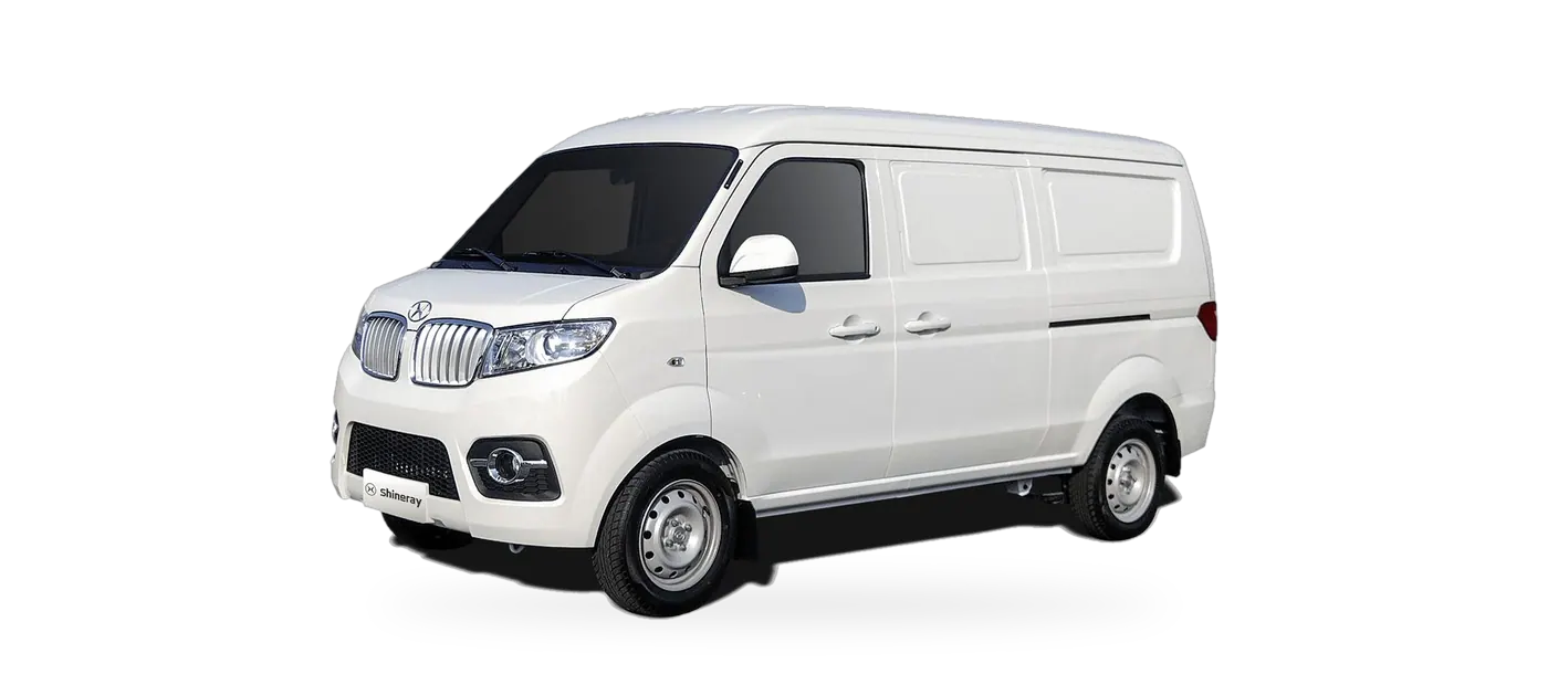 Shineray X30 cargo van, tres cuartos frontal